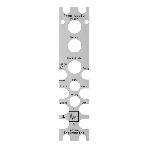 Noise Engineering Tymp Legio Overlay Panel (Silver)