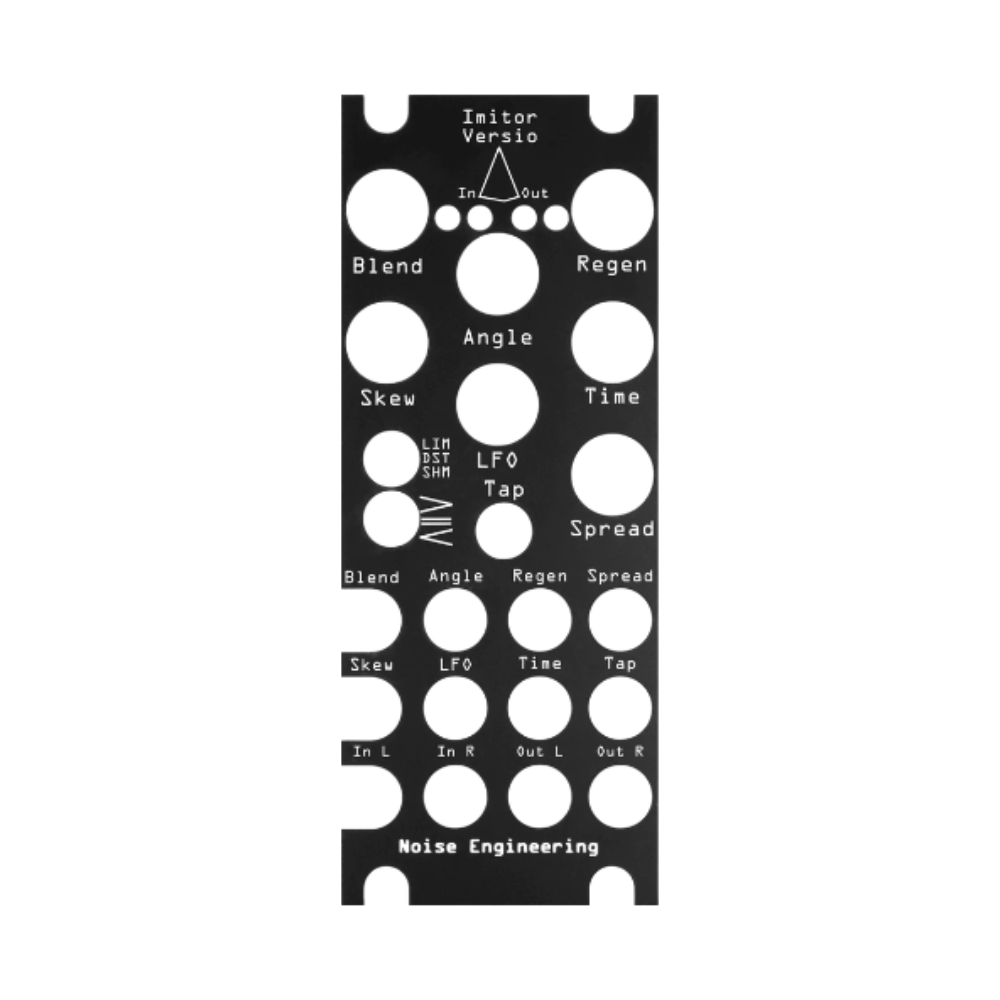 Noise Engineering Imitor Versio Overlay Panel (Black)