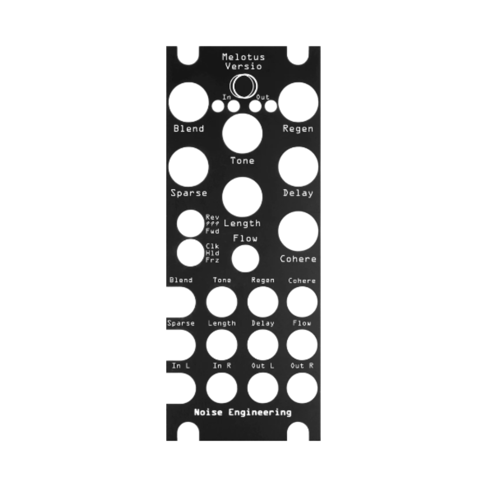 Noise Engineering Melotus Versio Overlay Panel (Black)