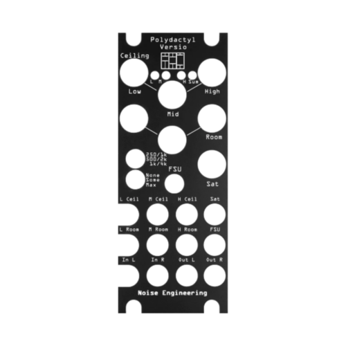 Noise Engineering Polydactyl Versio Overlay Panel (Black)