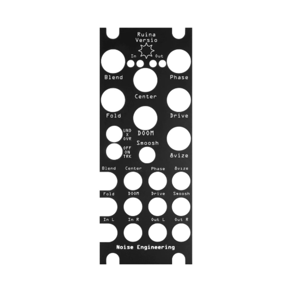 Noise Engineering Ruina Versio Overlay Panel (Black)