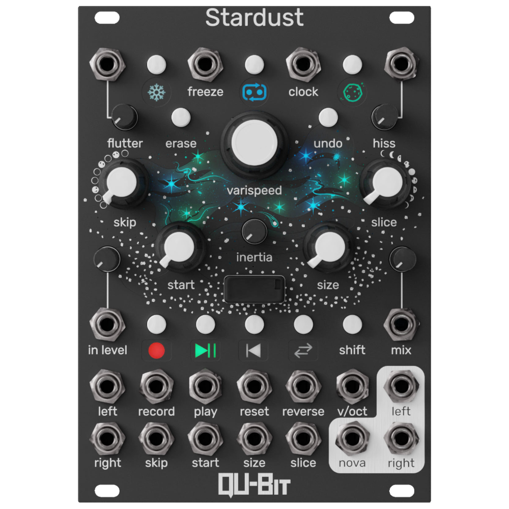 Qu-Bit Electronix Stardust Eurorack Stereo Looper Module