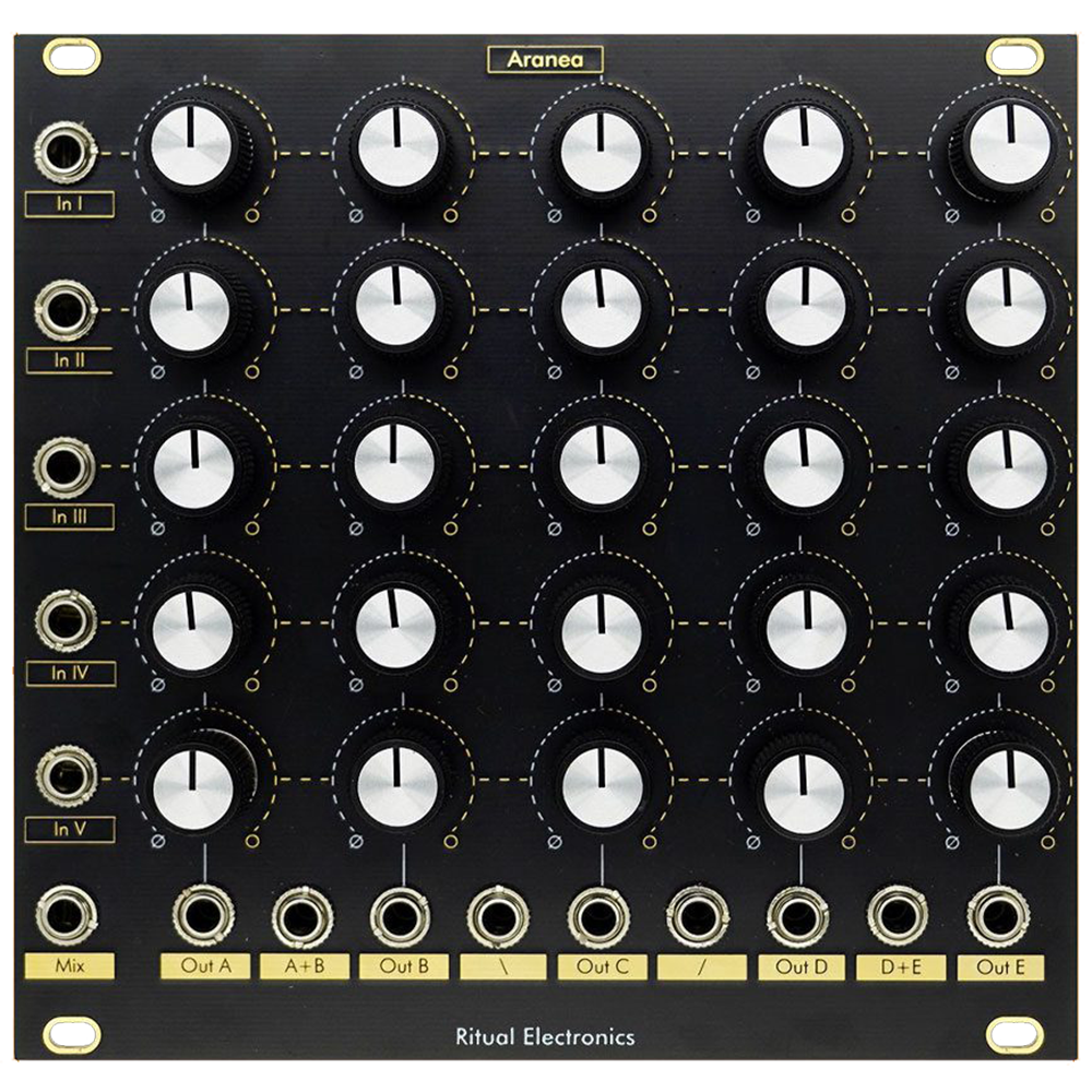 Ritual Electronics Aranea Eurorack Matrix Mixer Module