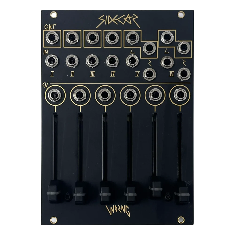 Worng Electronics Sidecar Eurorack VCA Mixer Module