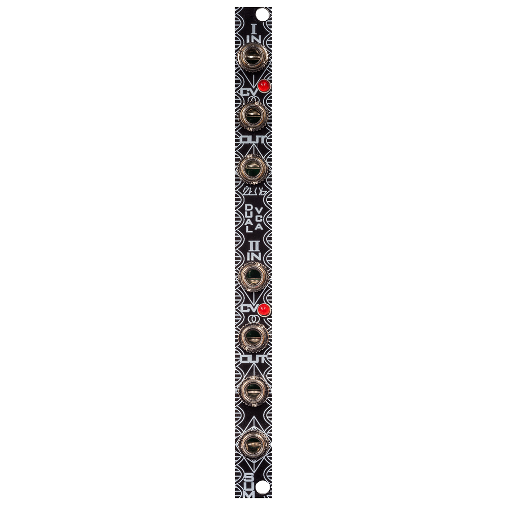 Zlob Modular Dual VCA Eurorack Module