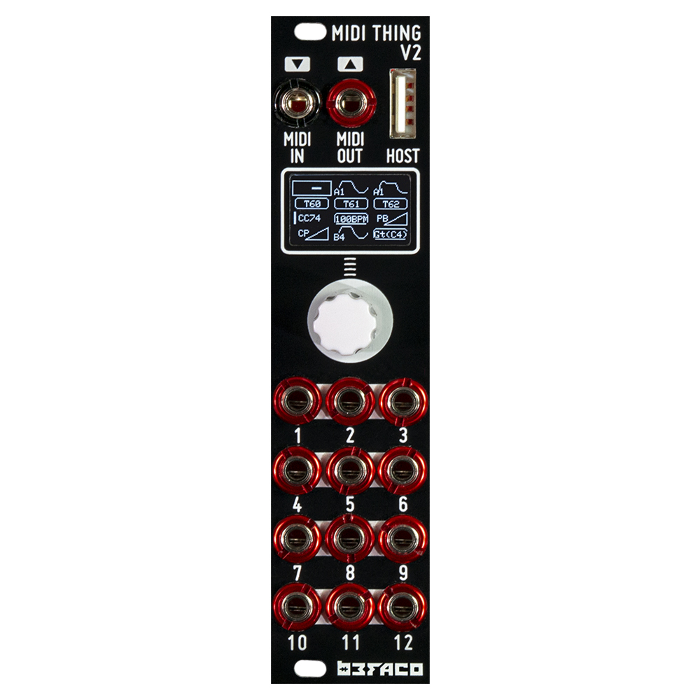 Befaco MIDI Thing 2 Eurorack MIDI to CV Module