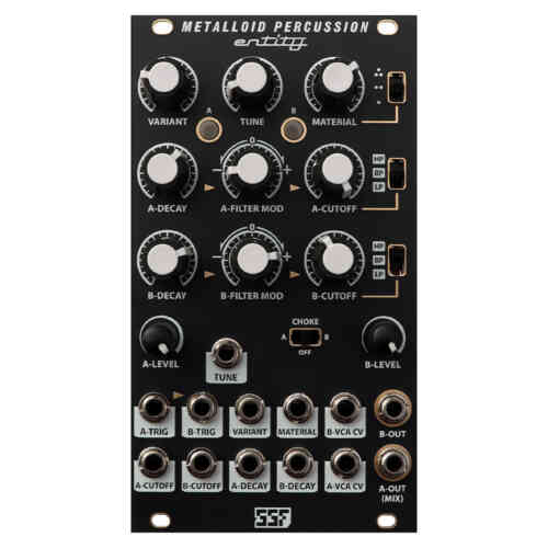 Steady State Fate Metalloid Percussion Entity Eurorack Module