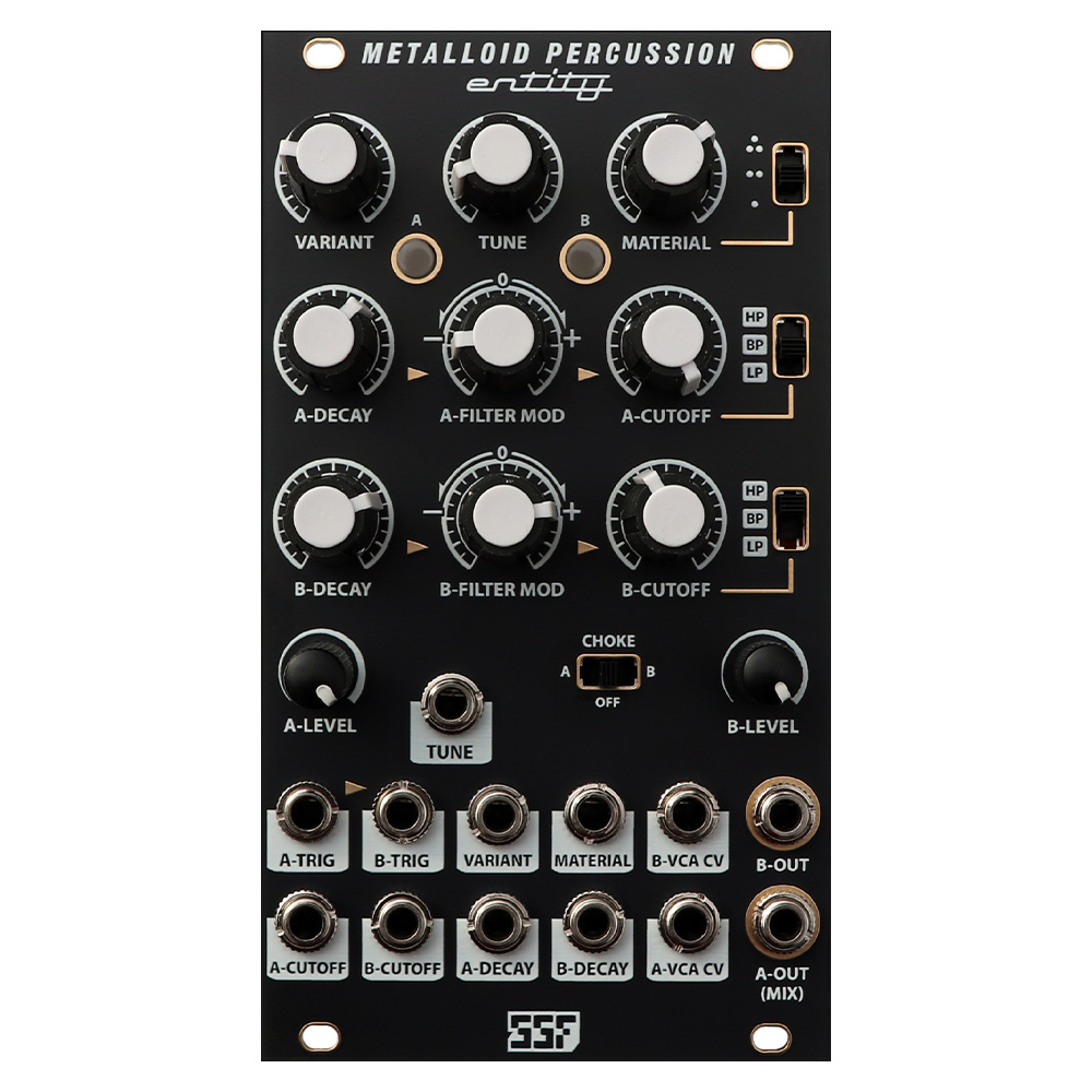 Steady State Fate Metalloid Percussion Entity Eurorack Module