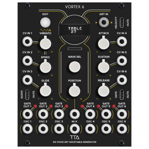 Tiptop Audio ART Vortex6 Eurorack Polyphonic Wavetable Oscillator