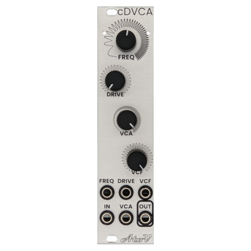 AtoVproject cDVCA Eurorack VCA Module (Silver)
