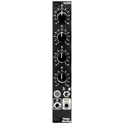Happy Nerding ADSR Eurorack Envelope Generator Module (Black)