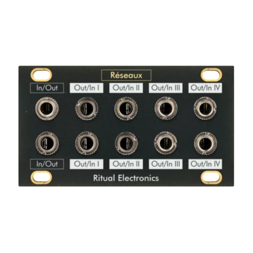 Ritual Electronics Reseaux 1U Eurorack I/O Attenuator Module