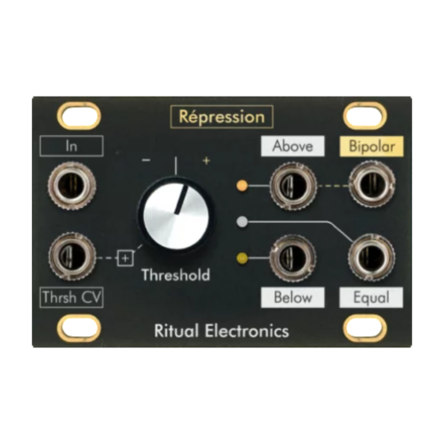 Ritual Electronics Repression 1U Eurorack Comparator Module