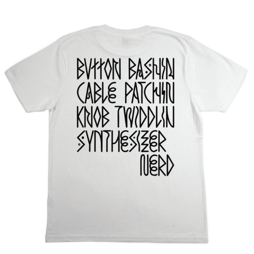 Machina Bristronica 2024 “Button Bashin” Festival Tee (White – XL)