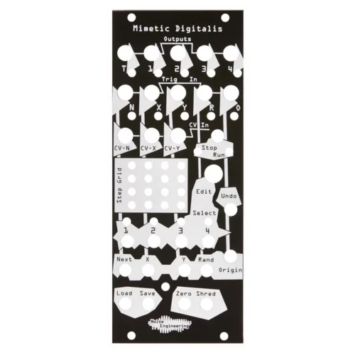 Noise Engineering Mimetic Digitalis Replacement Panel (Black)