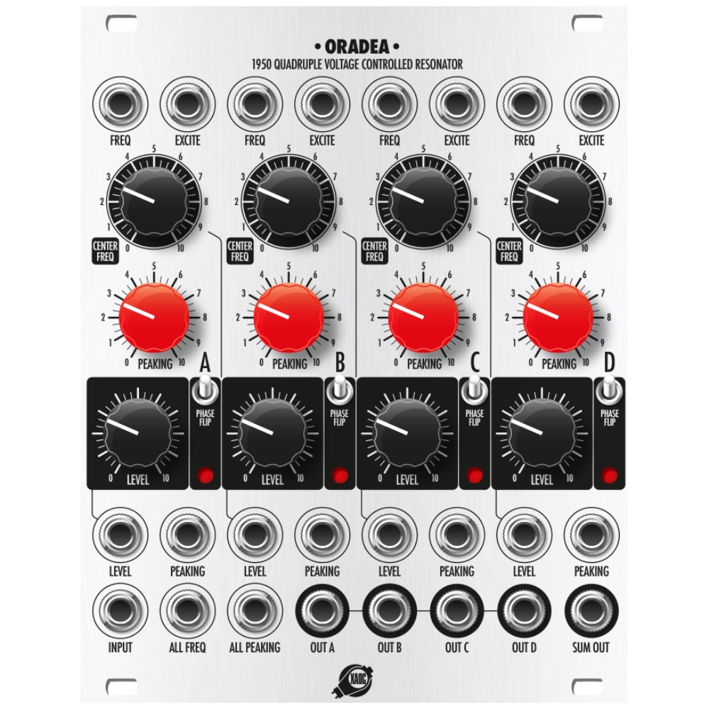 Xaoc Devices Oradea Eurorack Quad Voltage Controlled Resonator Module