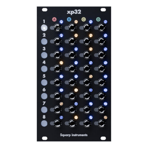 Squarp xp32 Hermod Expander Eurorack Module (Black)