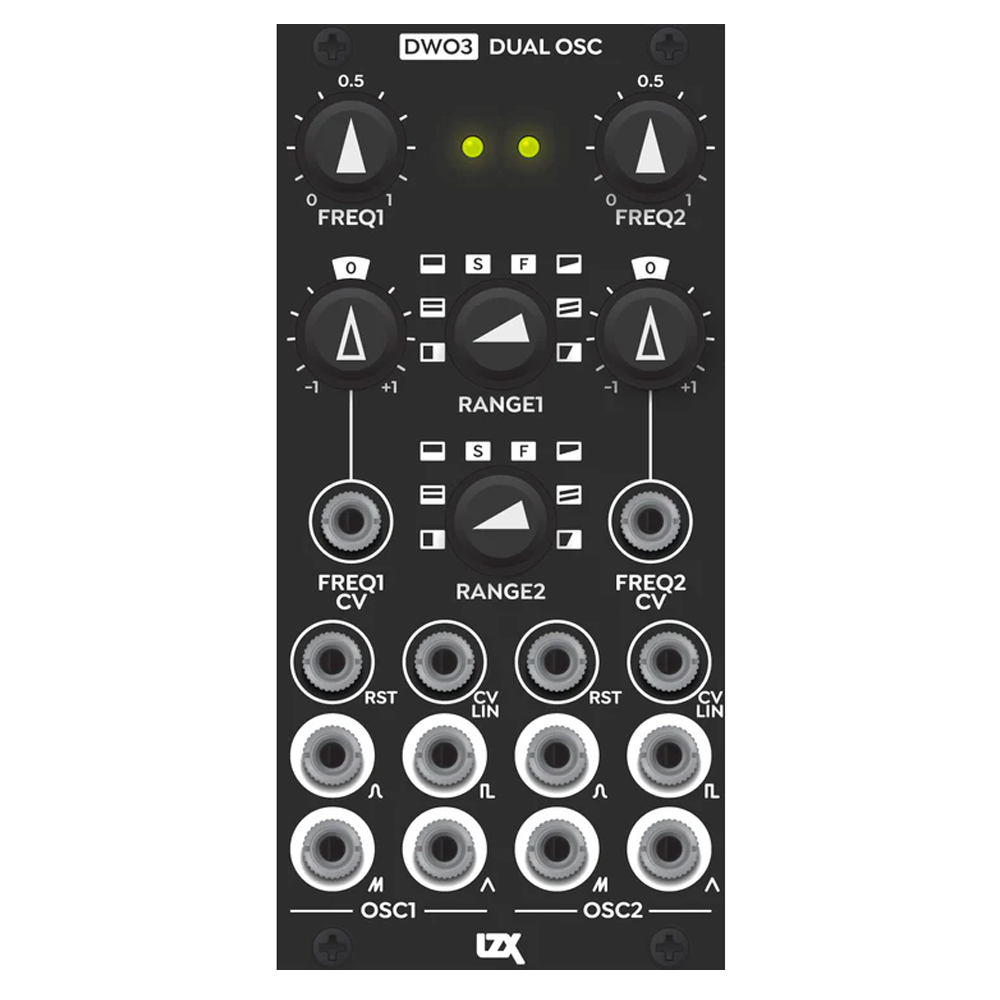 LZX Industries DWO3 Euroack Dual Video Oscillator Module