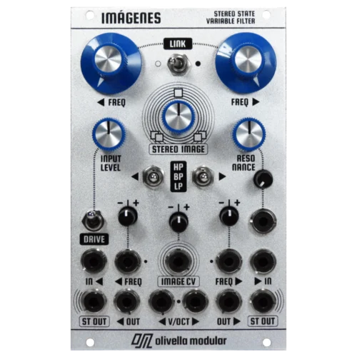 Olivella Modular Imagenes Eurorack State Variable Stereo Filter Module