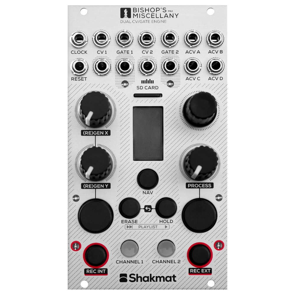 Shakmat Modular Bishop’s Miscellany Mk2 Eurorack Generative Sequencer Module