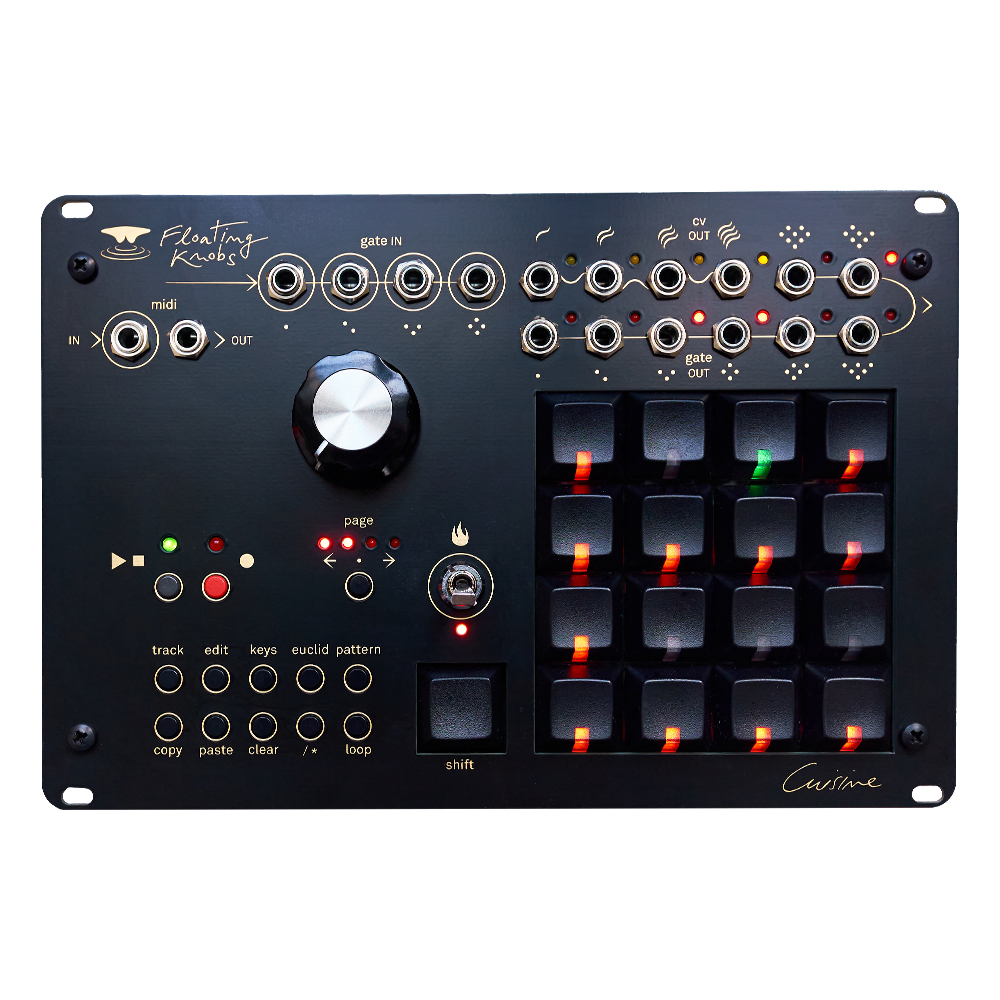 Floating Knobs Cuisine Multitrack Performance Sequencer