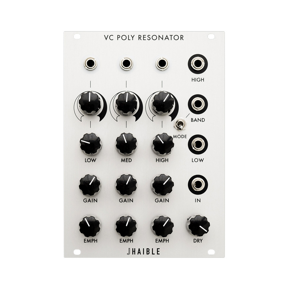Serge/Random Source Haible Eurorack VC Resonator Module