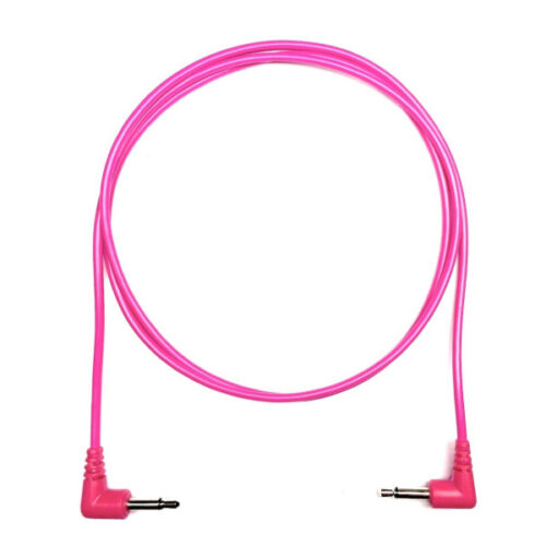 Tendrils Right Angled Eurorack Patch Cable (6 Pack – 90cm – Magenta)