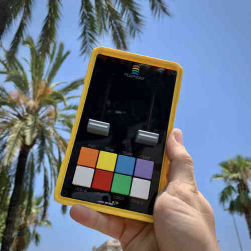 Play All Day PlayFader 2-Channel CV & MIDI Portable Sequencer (Yellow) [B-Stock]