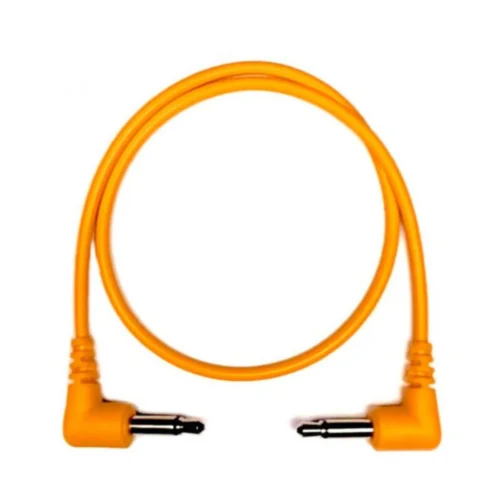 Tendrils Right Angled Eurorack Patch Cable (6 Pack – 30cm – Orange)