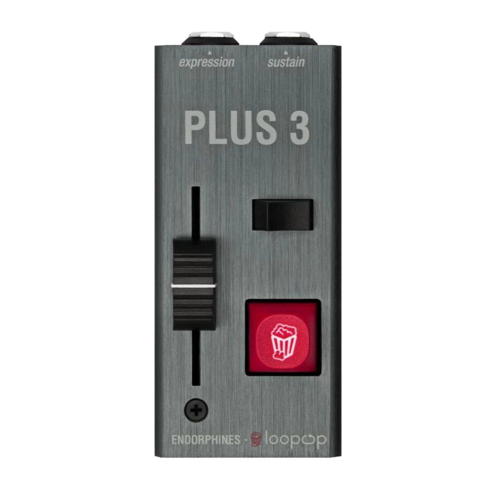Endorphin.es X Loopop PLUS 3 Desktop Expression Sustain Pedal (Black)