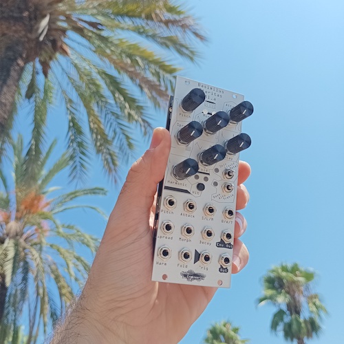 Noise Engineering Basimilus Iteritas Alia Eurorack Drum Synthesizer Module (Silver) [Ex-Demo]