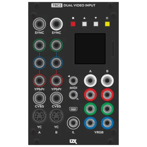 LZX Industries TBC2 Mk2 Eurorack Dual Video Input Module (Gen3 Series)
