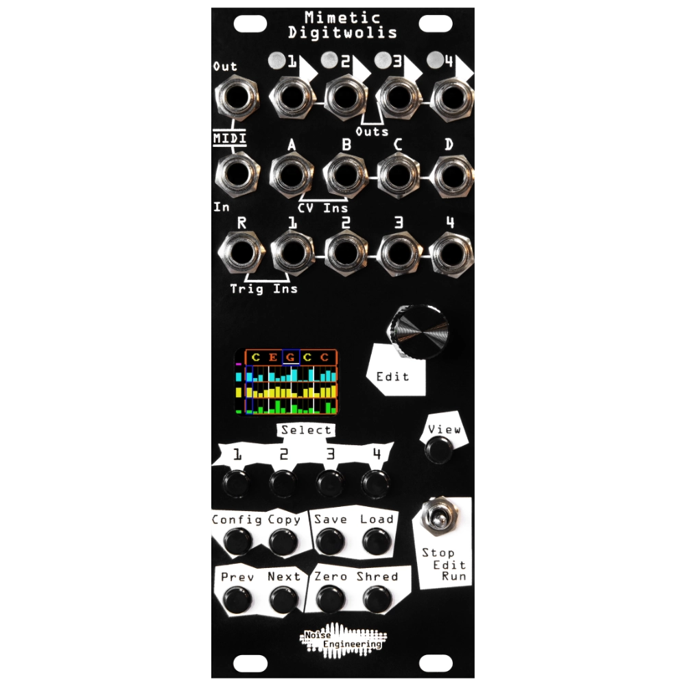 Big T Music Ornament and Crime Eurorack Module (Silver