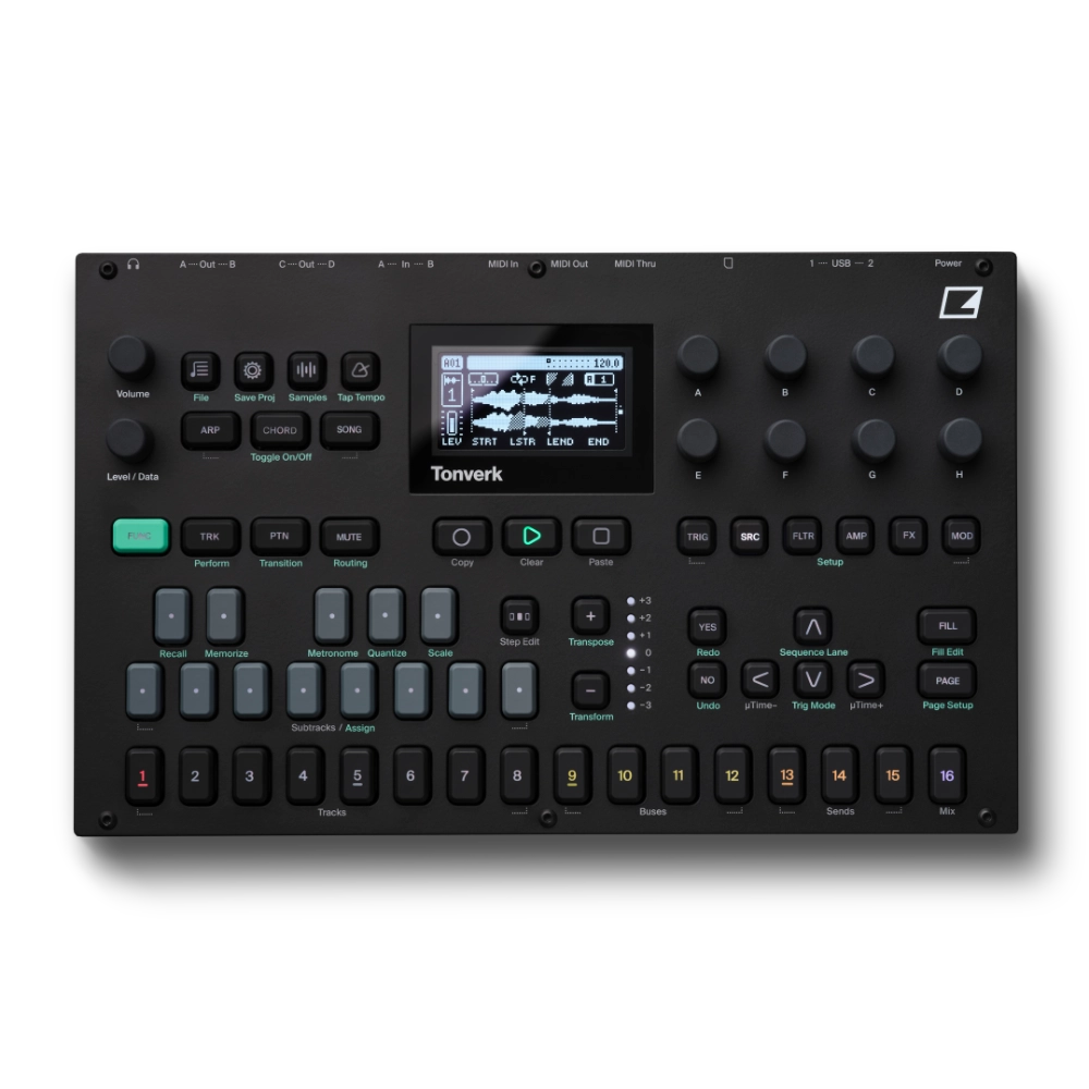 Elektron Tonverk Desktop Polyphonic Performance Sampler