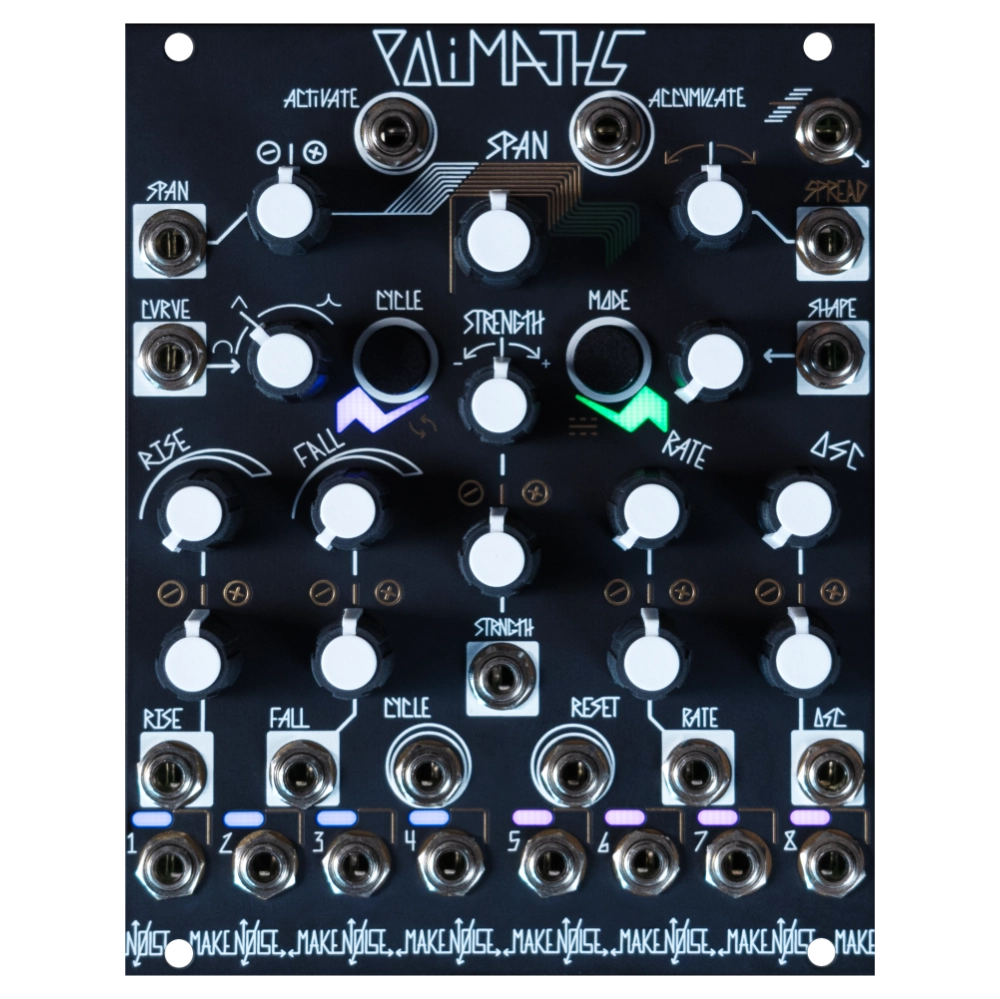 Make Noise PoliMATHS Eurorack 8 Channel Function Generator Module