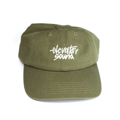 Elevator Sound Dad Cap (Army Green)
