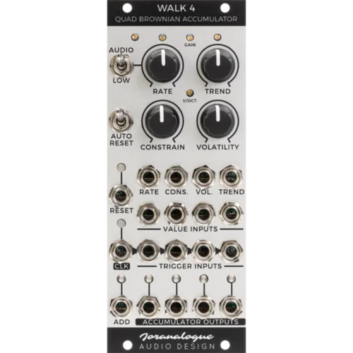 Joranalogue Walk 4 Eurorack Quad Brownian Accumulator Module