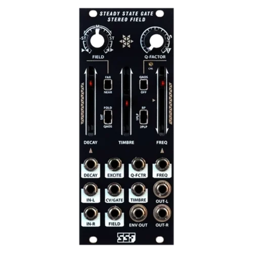 Steady State Fate Steady State Gate Stereo Field Eurorack Low Pass Gate Module