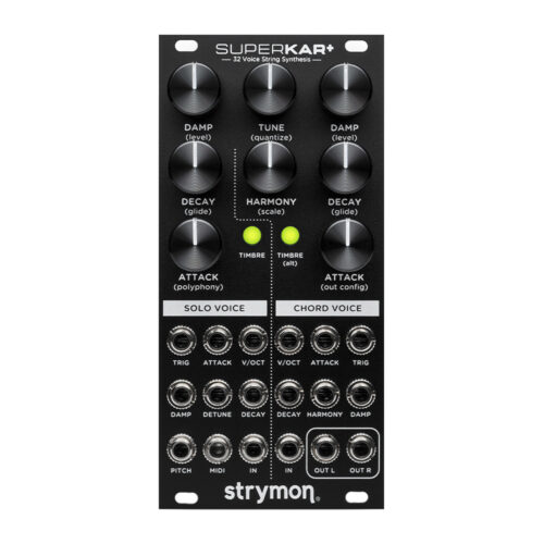 Strymon SuperKar+ Eurorack Polyphonic Karplus Strong Module