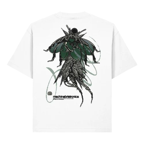 Machina Bristronica 2025 “Bio Synthetic Angel” Festival Tee (White)