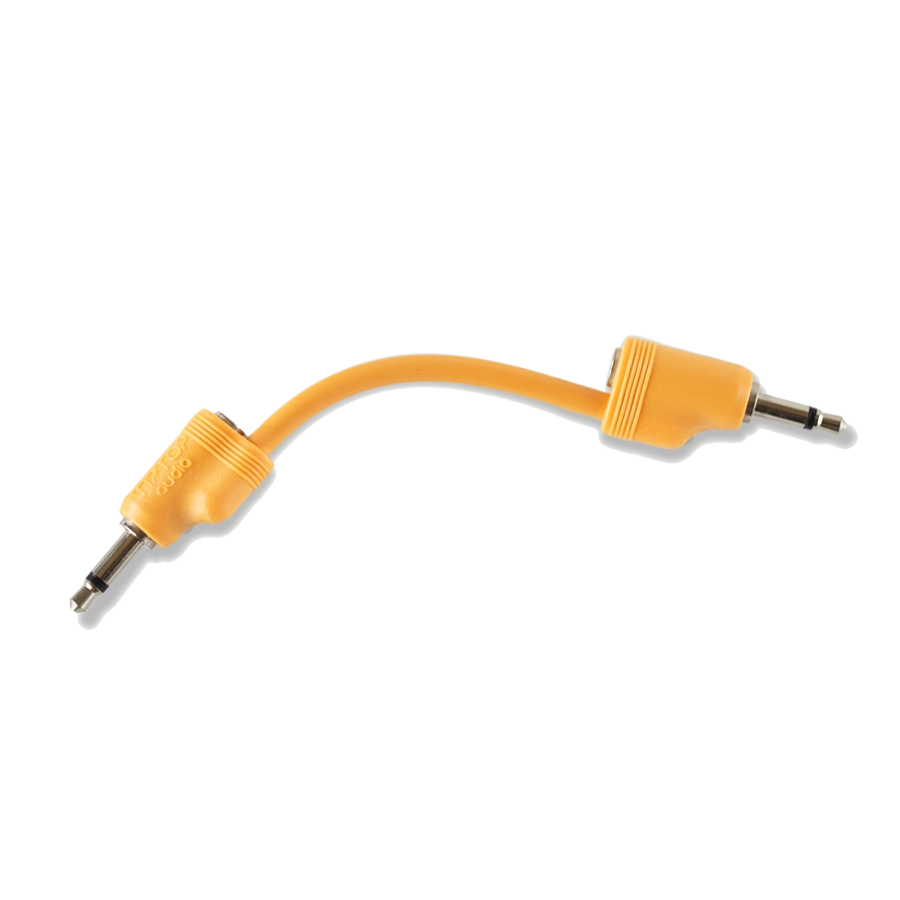 Tiptop Audio StackCable Eurorack Multi Patch Cable (12cm – Orange)