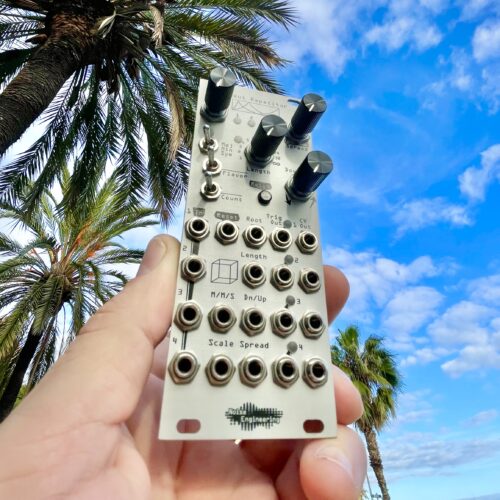 Noise Engineering Gamut Repetitor Eurorack Four Channel Generative Sequencer Module (Silver) [Ex-Demo]
