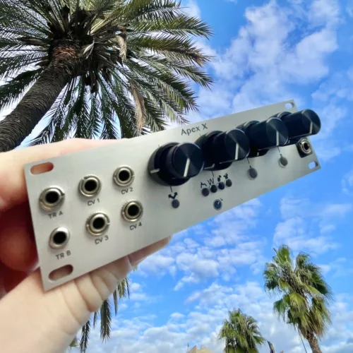 Plum Audio Apex X Eurorack Mult-Function Module (Silver – 1U) [Ex-Demo]