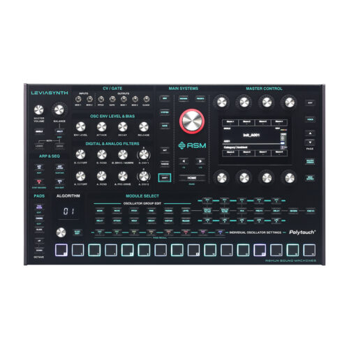 ASM Leviasynth Desktop Polyphonic Algorithmic Synthesizer