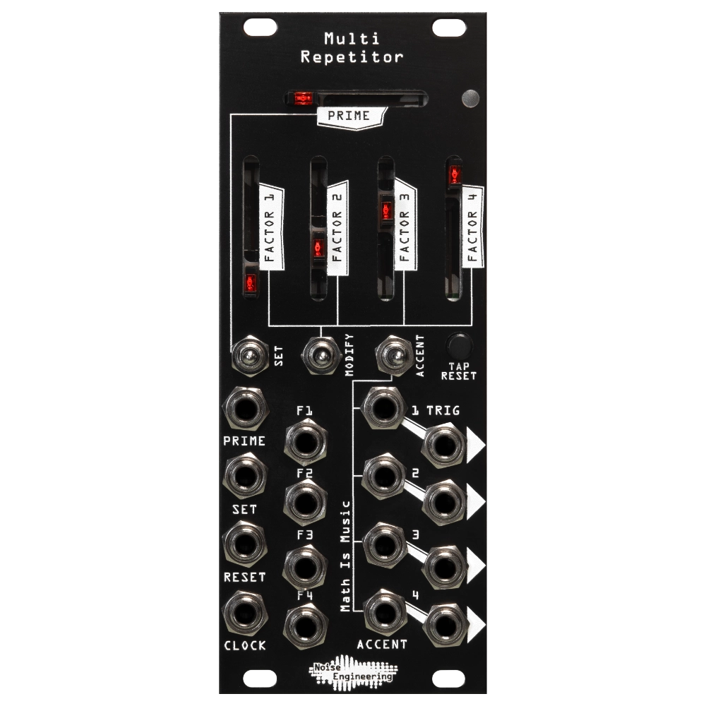 Noise Engineering Multi Repetitor Eurorack Rhythm Sequencer Module