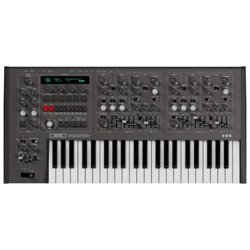 UDO DMNO 8 Voice Polyphonic Binaural Analog Hybrid Synthesiser (Black)