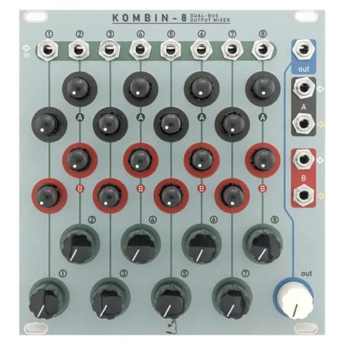Tenderfoot Electronics Kombin-8 Dual Bus Eurorack Mixer Module
