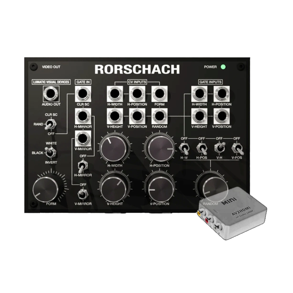 Lumatic Visual Devices Rorschach Desktop Video Synth - Image 2