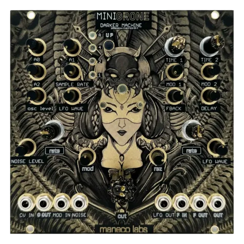 Maneco Labs Mini Grone Drone Synth Eurorack Drone Voice Oscillator Module