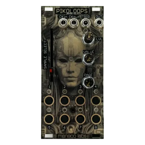 Maneco Labs Pikoloops Eurorack Sampler Sequencer Module